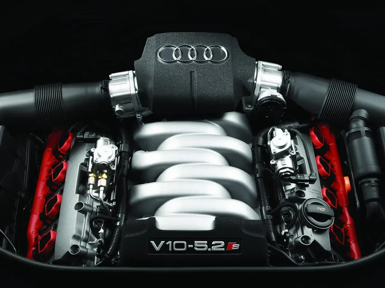 Audi engine detail