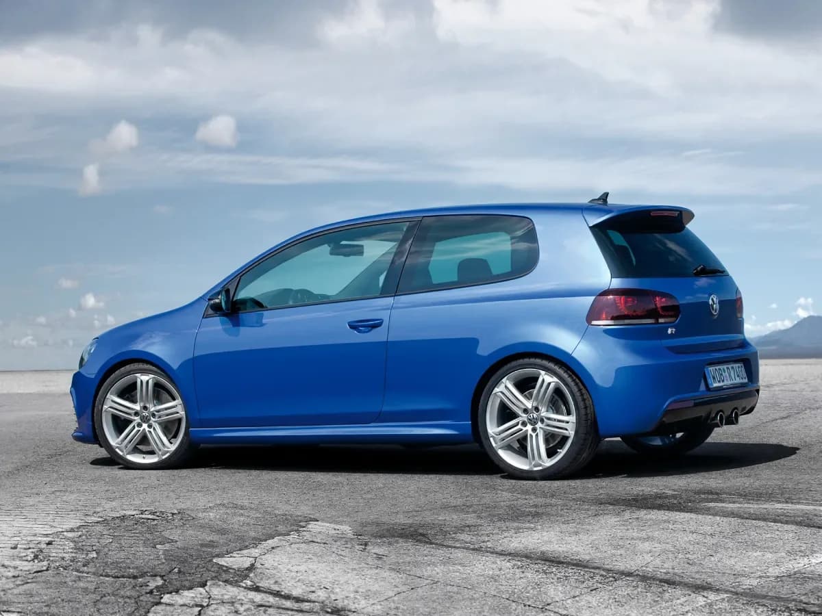 A closer look at the Golf Mk6.